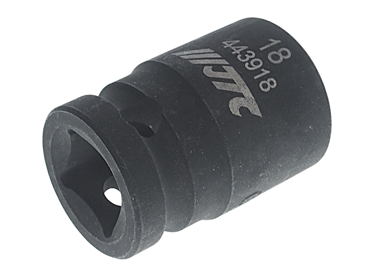 Головка торцевая 1/2" 18мм 12-ти гранная ударная L=38мм JTC JTC-443918