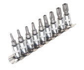 Набор бит 1/4" TORX 5-ти гранных TS10H-TS50H 9 предметов JTC JTC-3303