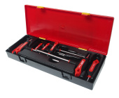 Набор ключей TORX Т10Н-Т40Н Т-образных 7 предметов JTC JTC-K6074