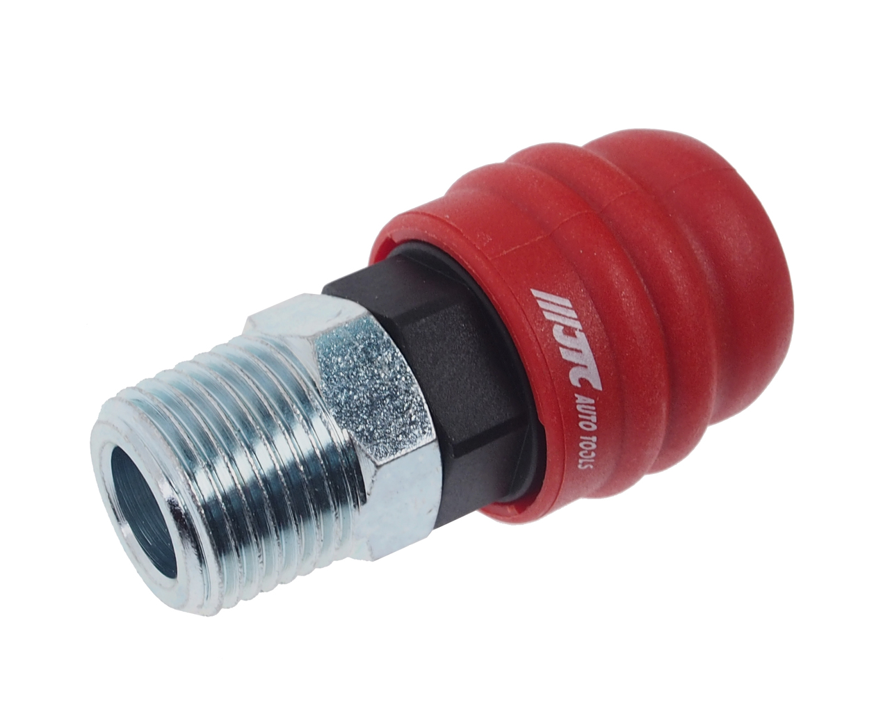 Переходник для компрессора M1/2" быстросъемный наружная резьба композитный двухрежимный JTC JTC-C40SMA