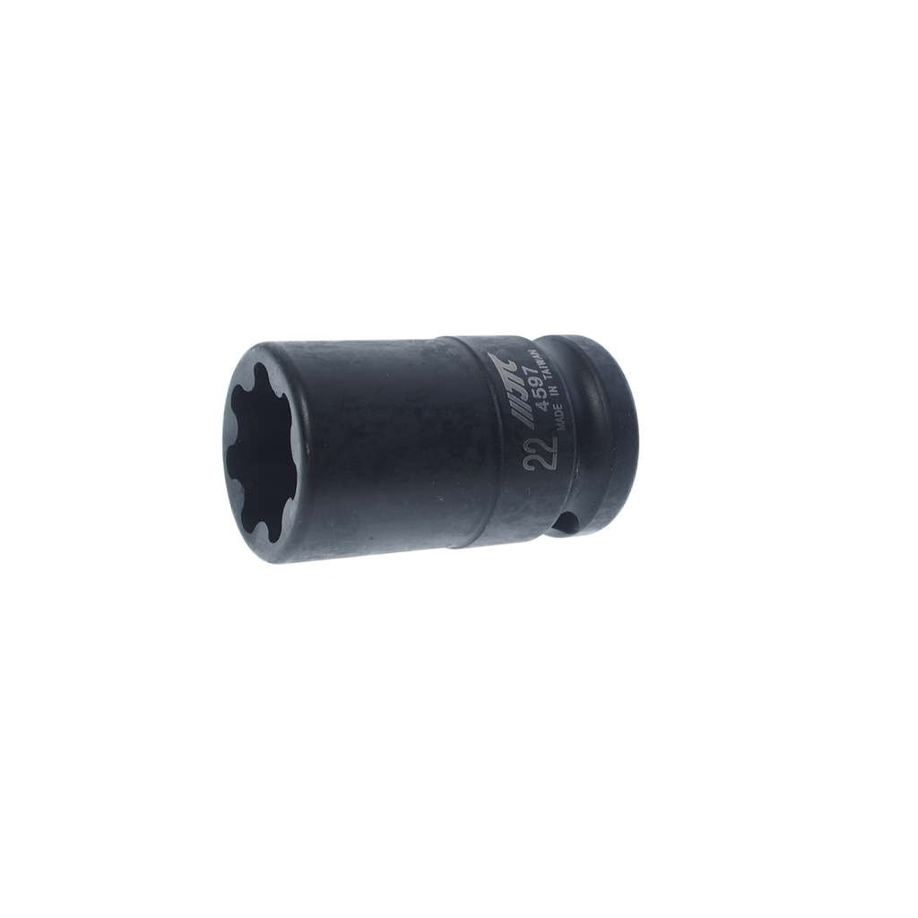 Головка для демонтажа суппортов 1/2" 22мм 7-ми гранная L=48мм (AUDI) JTC JTC-4597