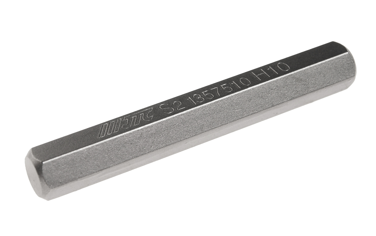 Бита HEX H10х75мм 10мм 6-ти гранная удлиненная S2 JTC JTC-1357510