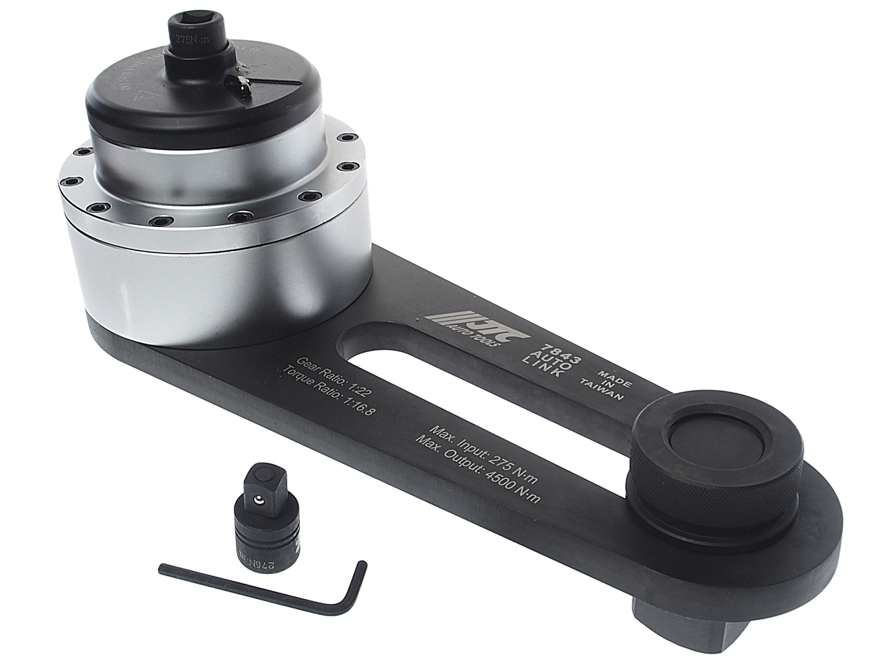 Мультипликатор 1/2"F x 1-1/2"M для усиления крутящего момента до 4500Нм JTC JTC-7843