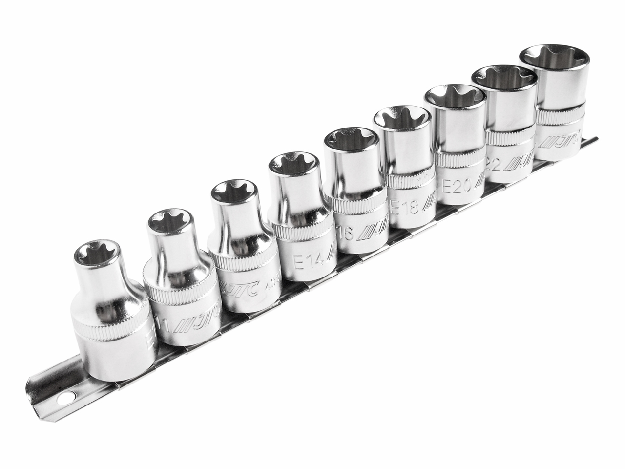 Набор головок торцевых 1/2" TORX Е10-Е24 9 предметов JTC JTC-H409E