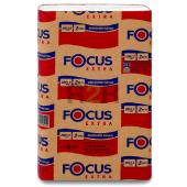5041537 Focus Extra листовые бумажные полотенца Z-сложение,100% цел.,2сл.,200*240мм.,12пач.*200лст.