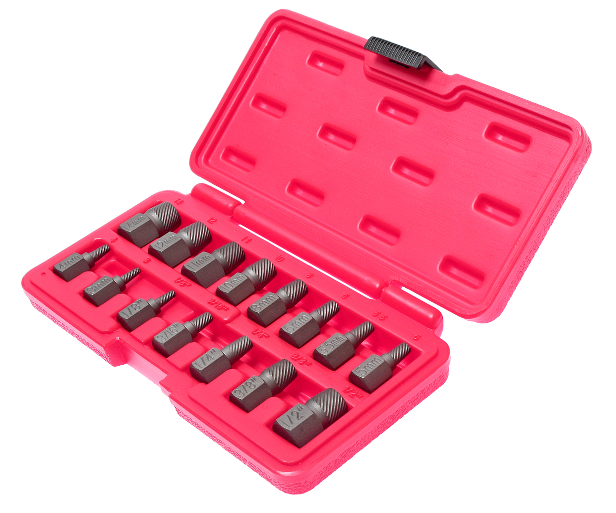 Набор экстракторов 1/8"-1/2" 3-14мм 15 предметов в кейсе JTC JTC-4639