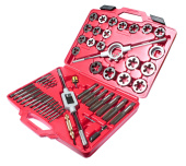 Набор метчиков и плашек в кейсе 51 предмет JTC