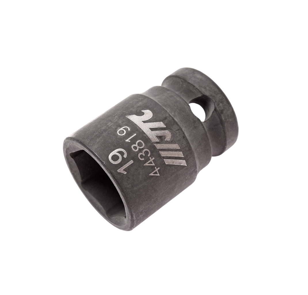 Головка торцевая 1/2" 19мм ударная L=38мм JTC JTC-443819