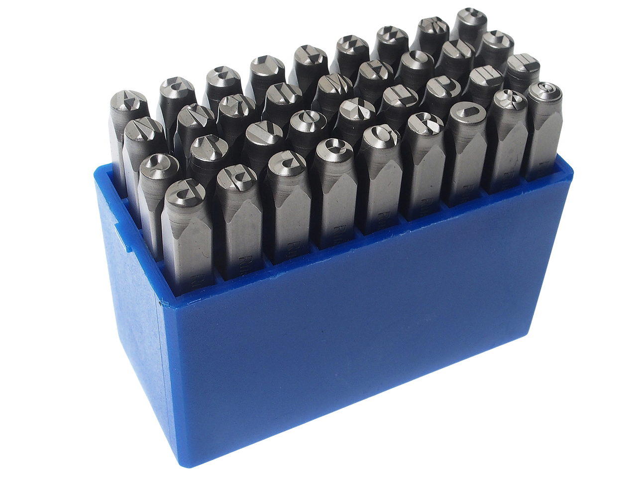 Клейма буквенные кириллица 4мм (HRC 60+-2° DIN 1451) JTC JTC-7251