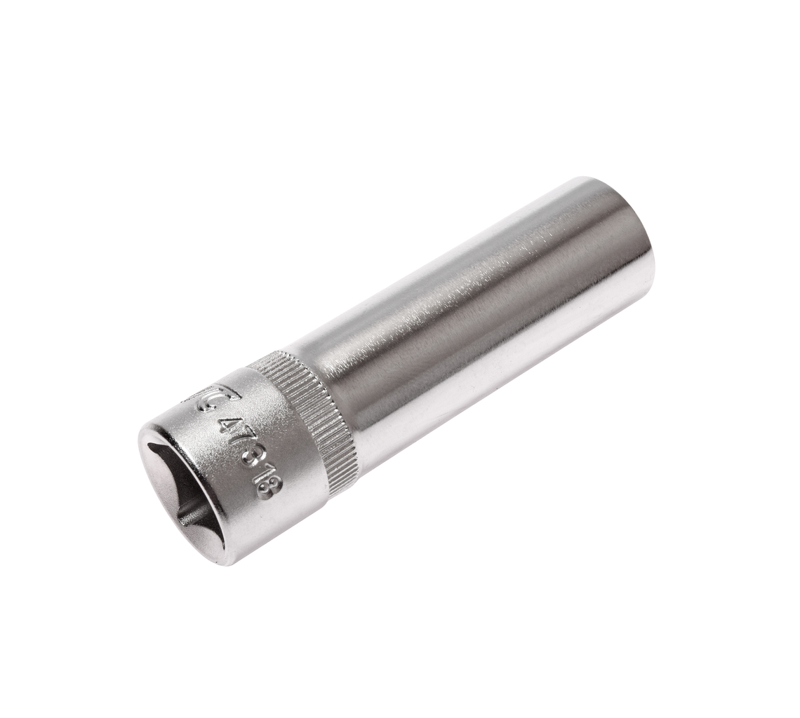 Головка торцевая 1/2" TORX E18 глубокая L=76мм JTC JTC-47318