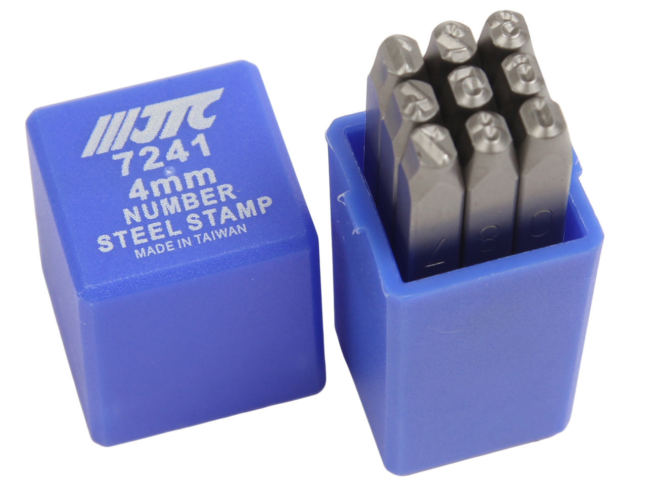 Клейма цифровые 4мм (HRC 60+-2град. DIN 1451) JTC JTC-7241
