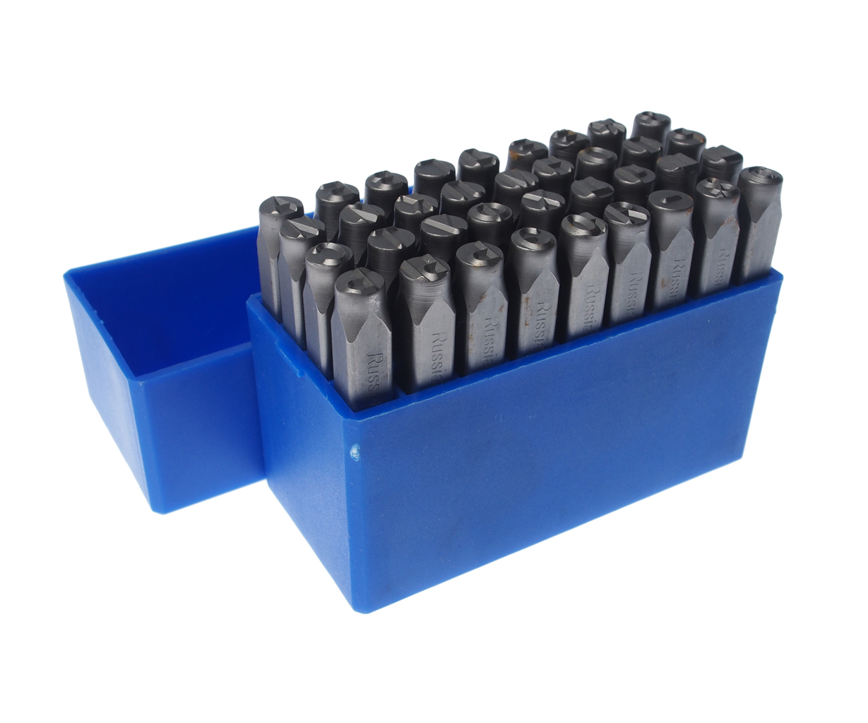 Клейма буквенные кириллица 6мм (HRC 60+-2град. DIN 1451) JTC JTC-JW0915-6