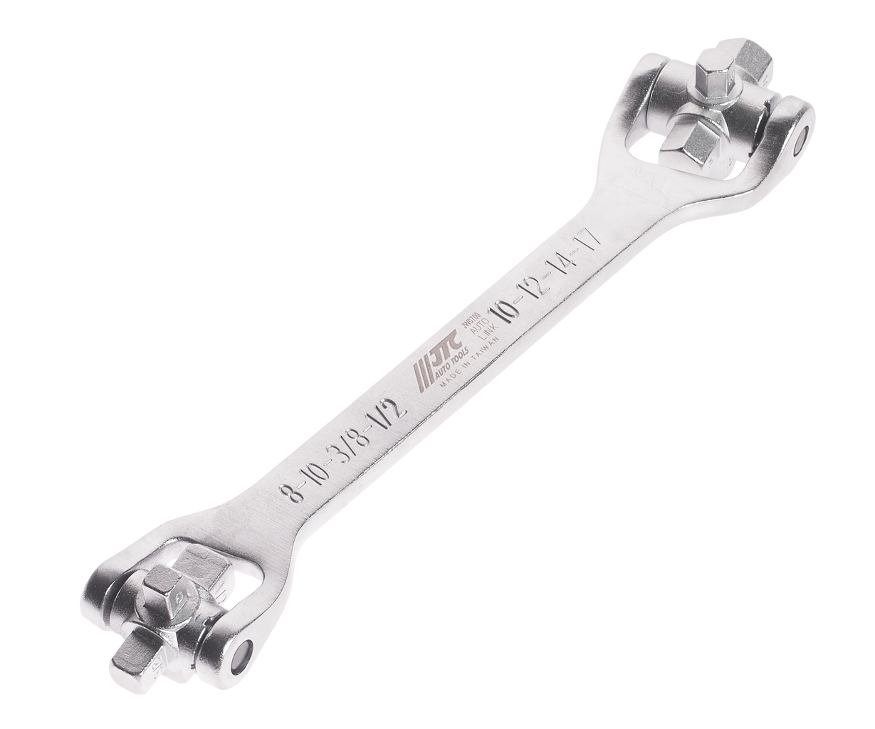 Ключ для маслосливных пробок 8 в 1 (S8,S10,S3/8",S1/2",H10,H12,H14,H17) JTC JTC-JW0709