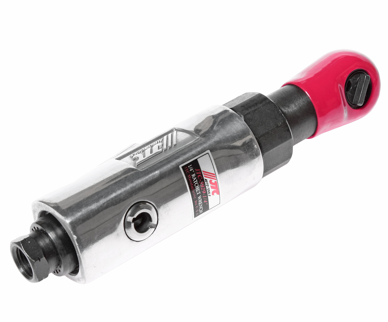 Ключ трещотка пневматический 1/4" 50Нм 90PSI 230об/мин. укороченный JTC JTC-3929