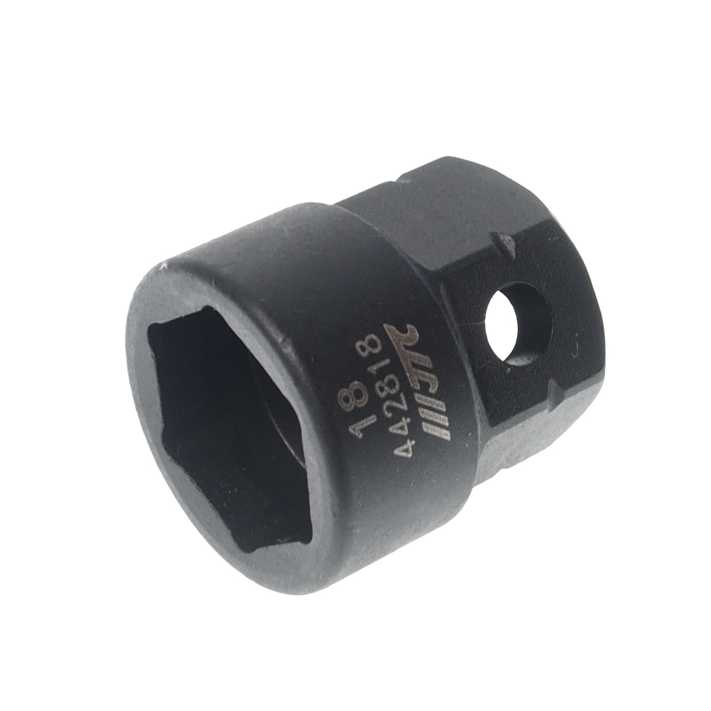 Головка торцевая 1/2" 18мм ударная мини L=28мм JTC JTC-442818