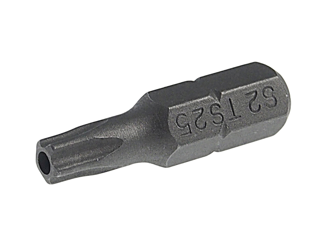 Бита TORX TS25Hх25мм 1/4" 5-ти гранная с отверстием JTC JTC-1192525