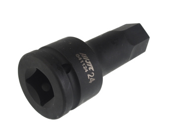 Головка торцевая 3/4" HEX H24 ударная L=100мм JTC JTC-641124