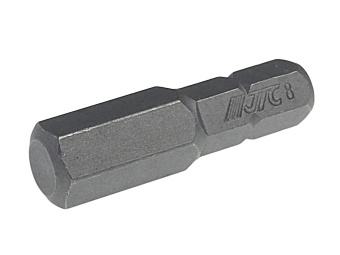 Бита HEX H8х30мм 1/4" DR 6-ти гранная JTC JTC-1153008