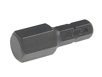 Бита HEX H10х30мм 1/4" DR 6-ти гранная JTC JTC-1153010