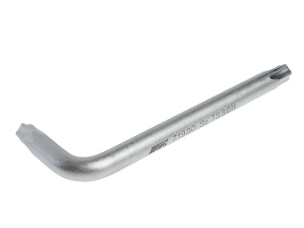 Ключ TORX Г-образный TS30H 5-гранный L=70мм JTC JTC-71930