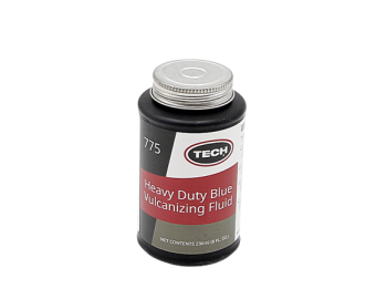 Вулканизирующая жидкость (густой синий клей) HEAVY DUTY BLUE VULCANIZING FLUID, объём 236 мл, с кисточкой