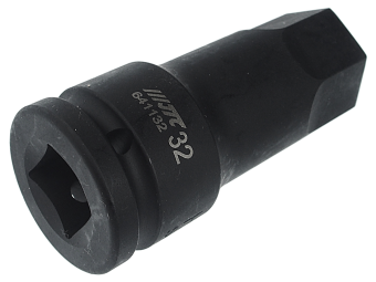 Головка торцевая 3/4" HEX H32 ударная L=100мм JTC JTC-641132