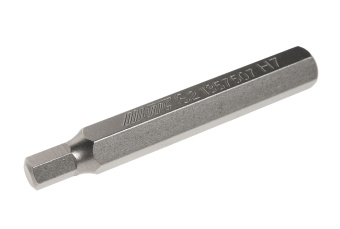 Бита HEX H7х75мм 10мм 6-ти гранная удлиненная S2 JTC JTC-1357507