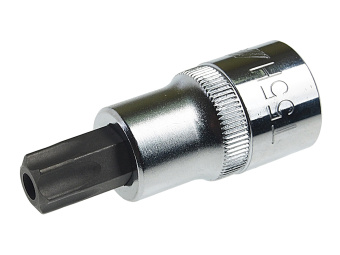 Бита-головка 1/2" TORX T55Hх55мм с отверстием JTC JTC-45455