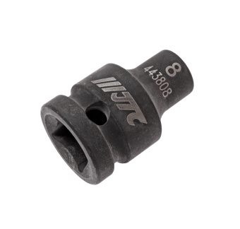 Головка торцевая 1/2" 08мм ударная L=38мм JTC JTC-443808