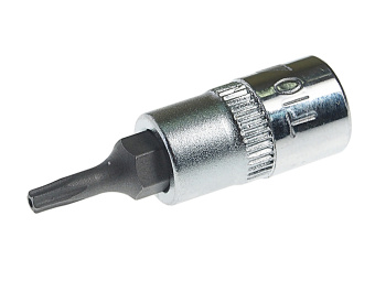 Бита-головка 1/4" TORX T10Hх37мм с отверстием JTC JTC-23510