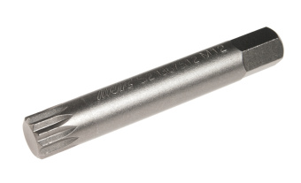 Бита SPLINE M12х75мм 10мм удлиненная S2 JTC JTC-1367512