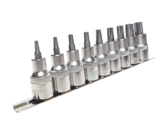 Набор бит-головок 1/2" TORX T20-T60 9 предметов JTC JTC-H409T