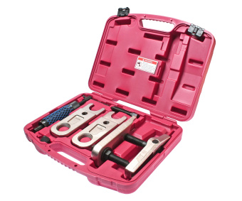 Набор инструментов 6 предметов гидравлический 12т для снятия шаровых шарниров универсальный JTC JTC-4075