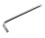 Вороток 1/2" L=250мм Г-образный d=17мм JTC JTC-3040