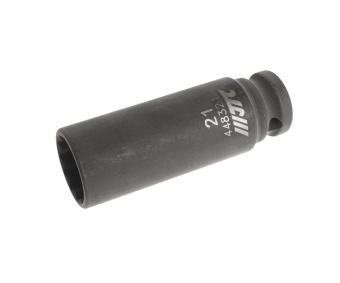 Головка торцевая 1/2" 21мм 12-ти гранная ударная тонкостенная L=82мм JTC JTC-448321