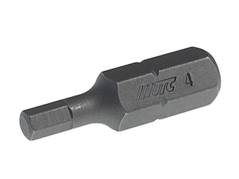 Бита HEX H4х30мм 5/16" DR 6-ти гранная S2 JTC JTC-1253004