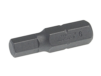 Бита HEX H6х30мм 5/16" DR 6-ти гранная S2 JTC JTC-1253006