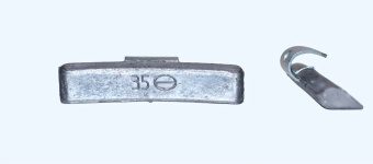 Грузики балансировочные для литых дисков. 035гр. 50 шт/упак.