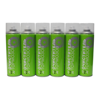 Очиститель тормозов R2R 650 мл (6 шт/уп)