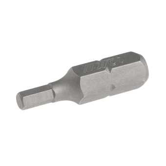 Бита HEX H3х25мм 1/4" DR 6-ти гранная S2 JTC JTC-1152503