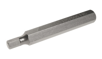 Бита HEX H6х75мм 10мм 6-ти гранная удлиненная S2 JTC JTC-1357506