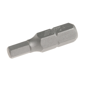 Бита HEX H4х25мм 1/4" DR 6-ти гранная S2 JTC JTC-1152504