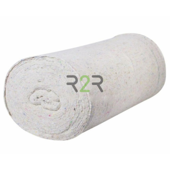 Холстопрошивное полотно R2R ш. 80см, белое,  частопрошитое (50м/рулон)