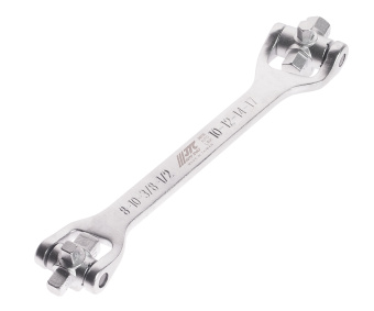 Ключ для маслосливных пробок 8 в 1 (S8,S10,S3/8",S1/2",H10,H12,H14,H17) JTC JTC-JW0709
