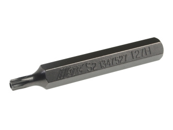 Бита TORX Т27Hх75мм 10мм удлиненная S2 JTC JTC-1347527