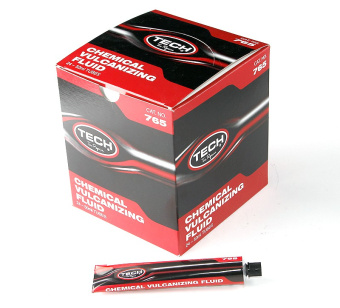 Вулканизирующая жидкость (быстросохнущий клей) FAST DRY CHEMICAL VULCANIZING FLUID, объём 50 мл, тюбик