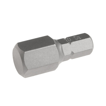 Бита HEX H10х25мм 1/4" DR 6-ти гранная S2 JTC JTC-1152510